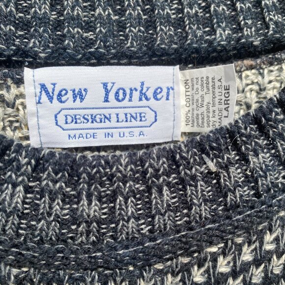 Vintage New Yorker Design Line Sweater - Picture 4 of 4